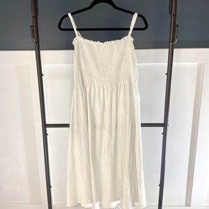 Boho white dress